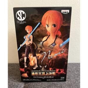 One Piece Nami SCultures Zoukeiou-Choukokessen Vol 1 Figure BNIB US Seller